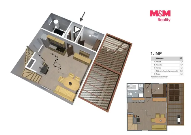 Prodej chaty, Chbany - Vadkovice, 90 m2