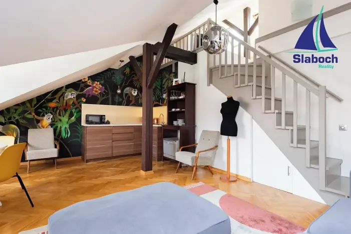Prodej bytu 2+kk, Praha - Karlín, Křižíkova, 56 m2