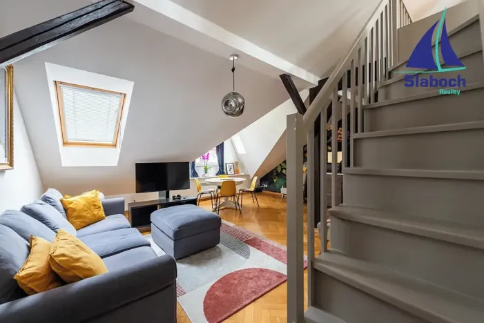 Prodej bytu 2+kk, Praha - Karlín, Křižíkova, 56 m2