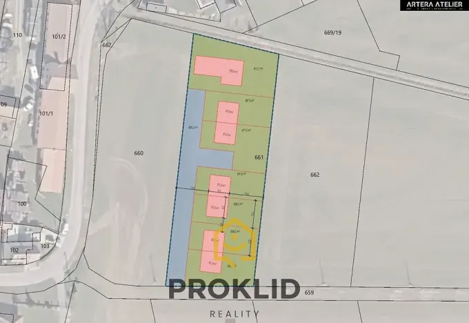 Prodej pozemku pro bydlení, Brodek u Prostějova, 3986 m2