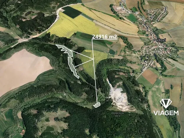 Prodej podílu pole, Velká Bíteš, 1384 m2