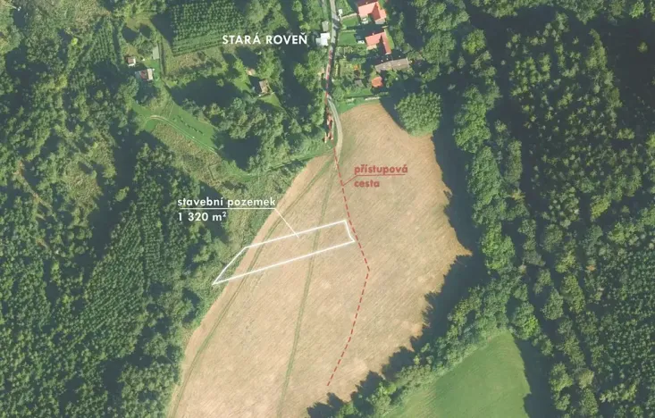 Prodej pozemku pro bydlení, Městečko Trnávka, 1320 m2