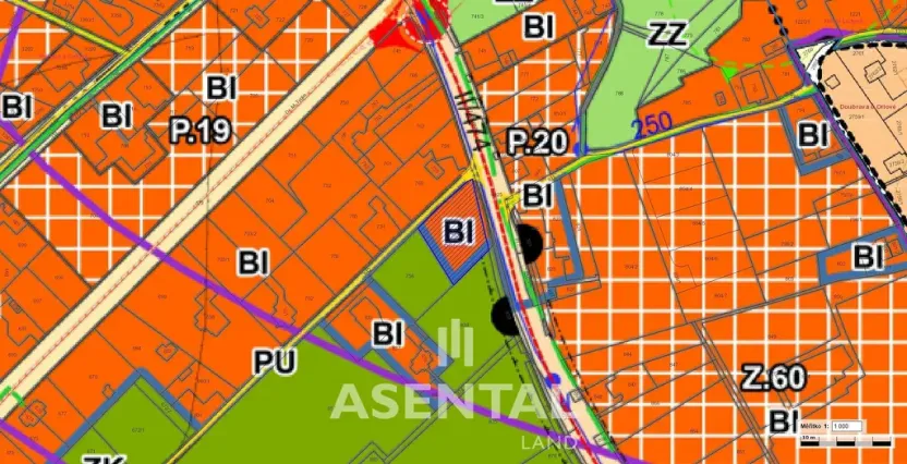Prodej pozemku, Orlová, 1272 m2