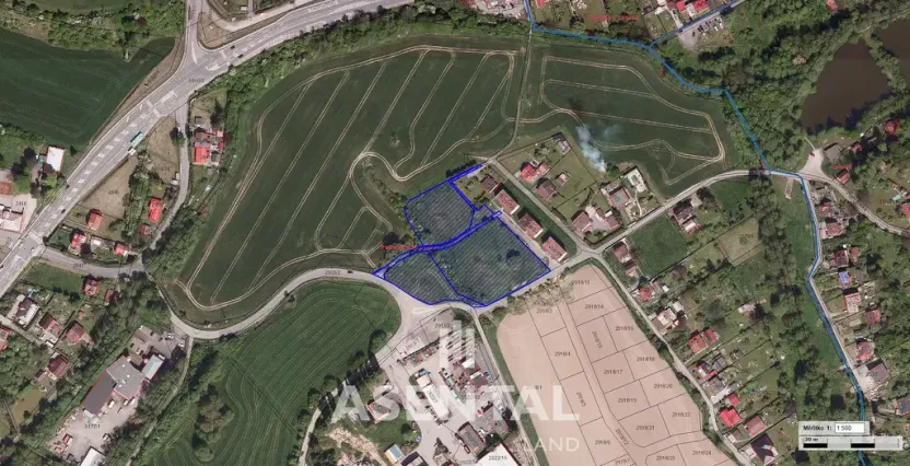 Prodej pozemku, Petřvald, Podlesní, 8672 m2