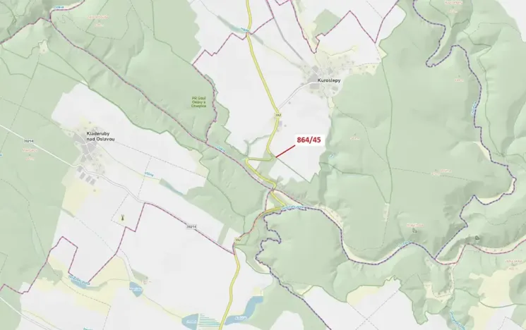 Dražba lesa, Kuroslepy, 11 m2