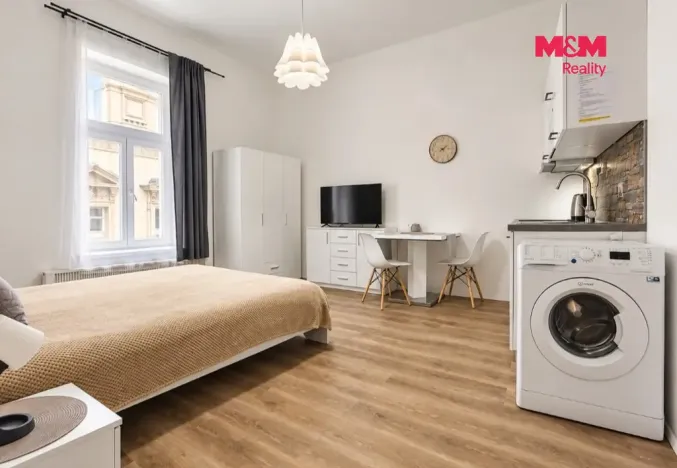 Pronájem bytu 1+kk, Praha - Nové Město, Petrská, 30 m2