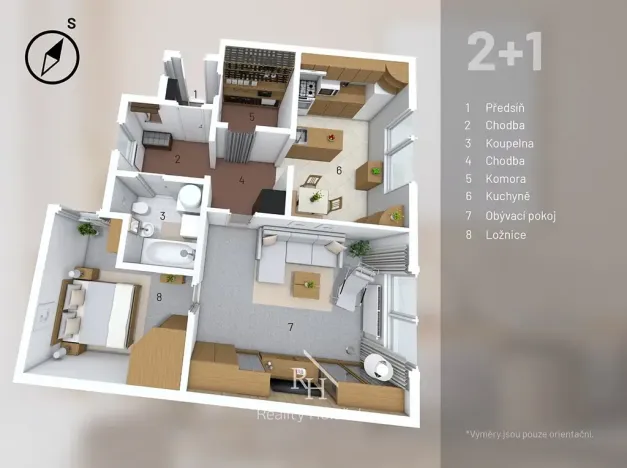 Prodej rodinného domu, Třebichovice, 68 m2