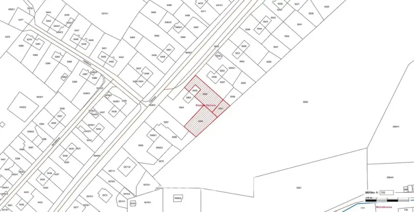 Prodej pozemku, Ostrava - Slezská Ostrava, Fišerova, 1010 m2