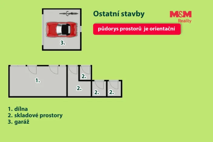 Prodej rodinného domu, Holice, Palackého, 97 m2