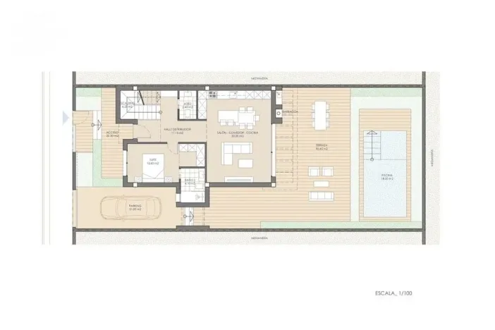Prodej rodinného domu, San Juan de los Terreros, Almería, Španělsko, 122 m2