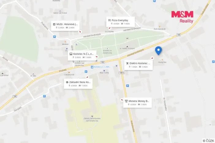 Pronájem obchodního prostoru, Kostelec nad Černými lesy - Kostelec nad Černými Lesy, náměstí Smiřických, 14 m2