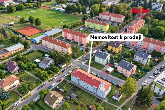 Prodej bytu 2+1, Lutín, Růžová, 68 m2