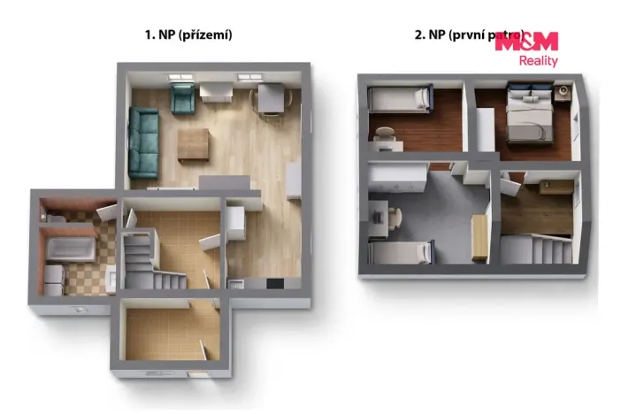 Prodej rodinného domu, Hranice - Trojmezí, 91 m2