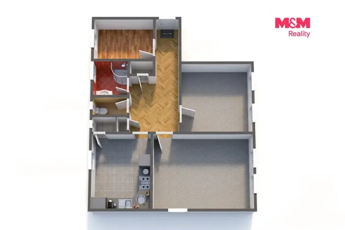 Prodej bytu 3+1, Karlovy Vary, Jiráskova, 74 m2