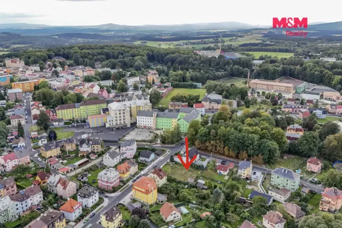 Prodej pozemku pro bydlení, Aš, Šaldova, 912 m2