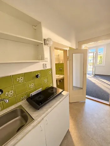 Pronájem bytu 1+kk, Praha - Vršovice, K louži, 35 m2