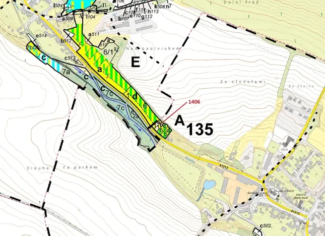 Dražba lesa, Želetice, 507 m2