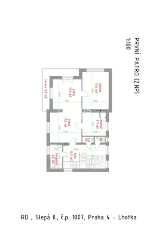 Pronájem rodinného domu, Praha - Lhotka, Slepá II, 273 m2