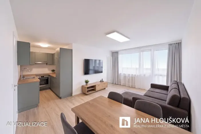 Prodej bytu 3+1, Praha - Chodov, Jažlovická, 73 m2