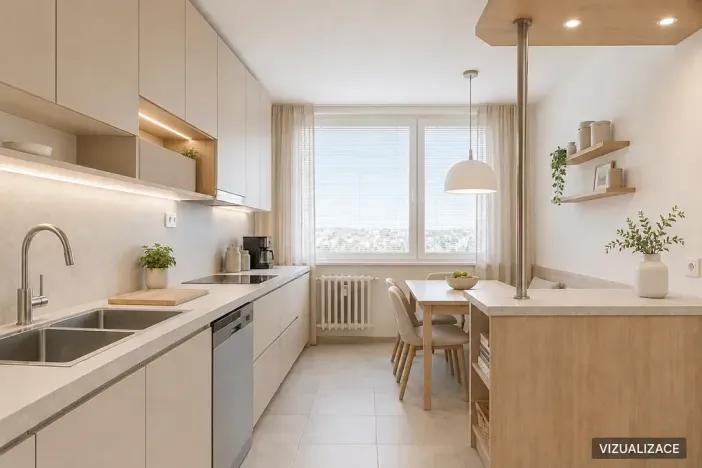 Prodej bytu 4+1, Praha - Podolí, Hudečkova, 108 m2