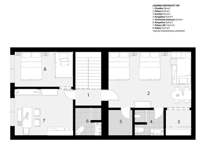 Prodej rodinného domu, Strachotín, Sklepní, 285 m2