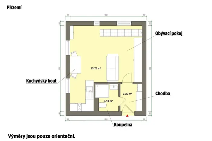 Prodej bytu 2+kk, Pernink, Nádražní, 69 m2