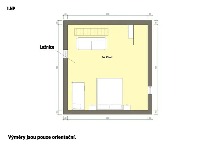 Prodej bytu 2+kk, Pernink, Nádražní, 69 m2