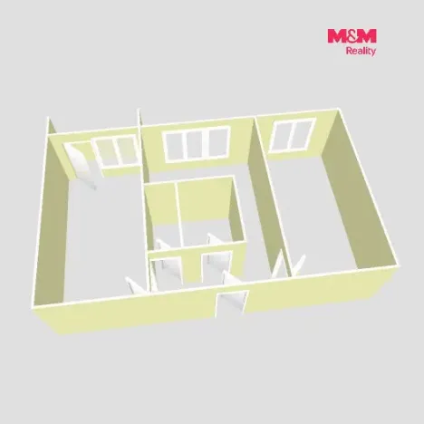 Prodej bytu 2+1, Dolní Krupá, 51 m2