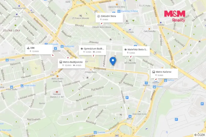 Prodej bytu 1+kk, Praha - Michle, Počátecká, 28 m2