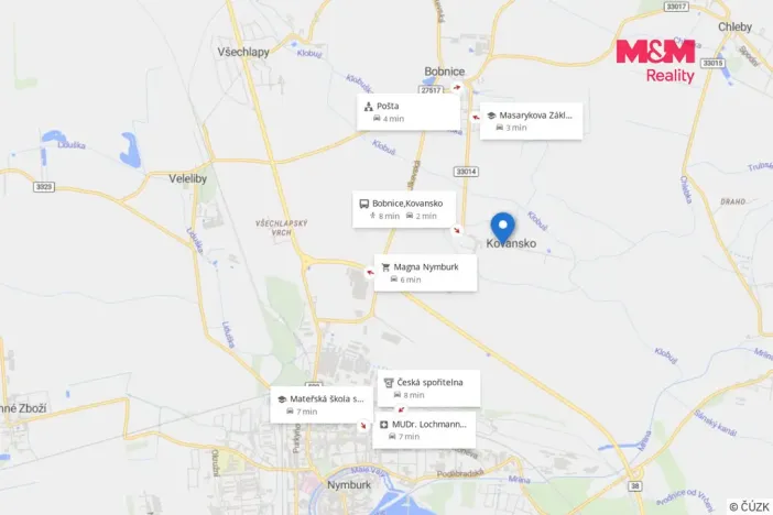 Prodej rodinného domu, Bobnice - Kovansko, V Lipách, 120 m2