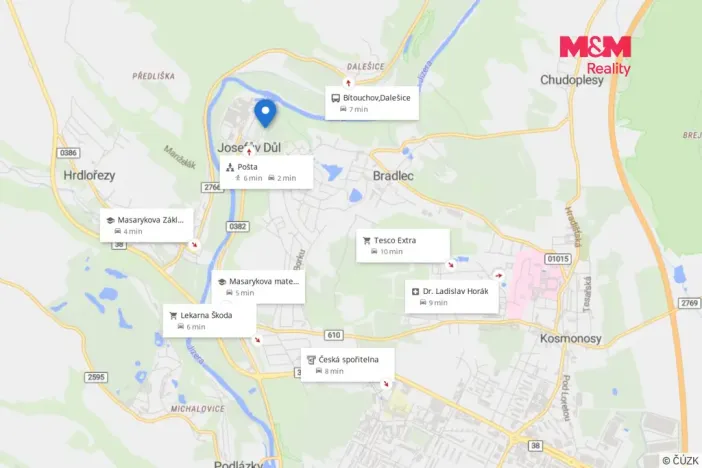 Prodej bytu 2+kk, Josefův Důl, 58 m2