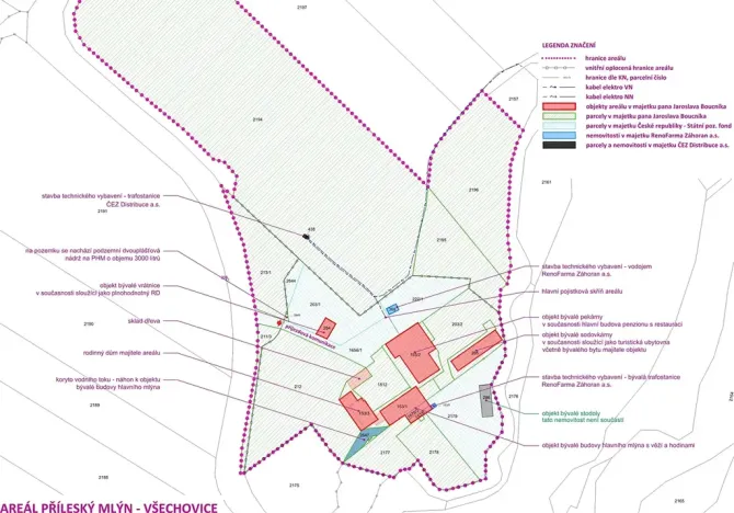 Prodej ubytování, Všechovice, 2500 m2
