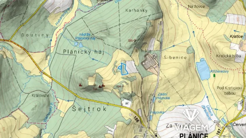 Prodej podílu pole, Plánice, 8040 m2