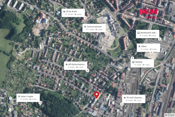 Prodej bytu 1+1, Děčín - Děčín VI-Letná, J. z Poděbrad, 47 m2