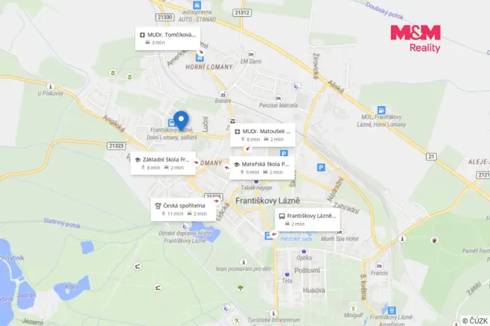 Prodej bytu 2+1, Františkovy Lázně, Májová, 60 m2