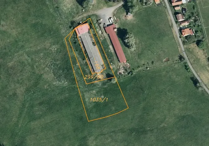 Prodej komerční, Žlebské Chvalovice, 1050 m2