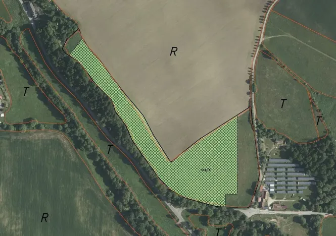 Prodej pole, Kájov - Křenov, 41229 m2
