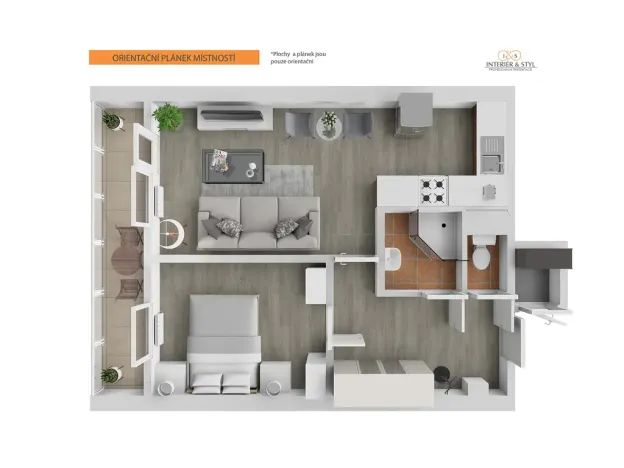 Prodej bytu 2+kk, Kralupy nad Vltavou - Lobeček, J. Holuba, 40 m2