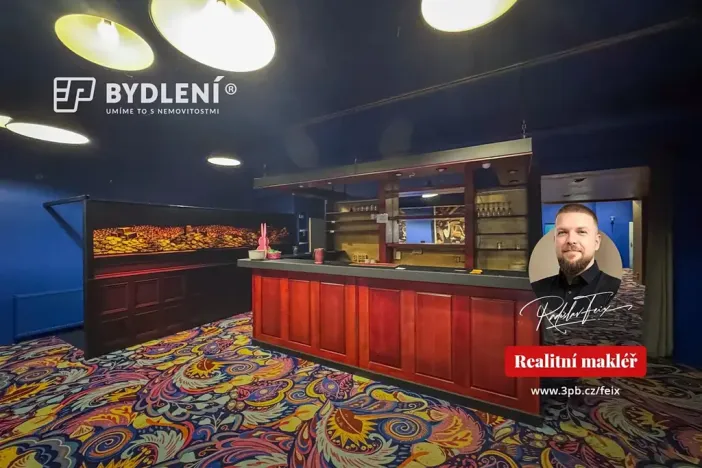 Pronájem restaurace, Teplice, Masarykova třída, 100 m2