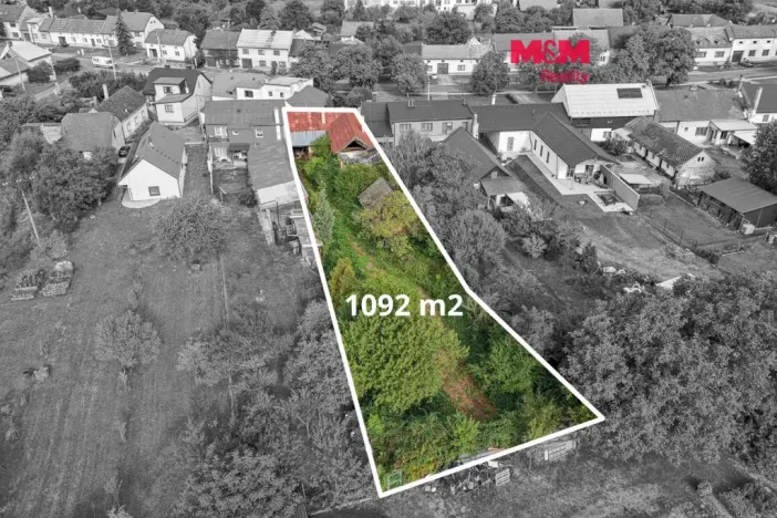 Prodej pozemku pro bydlení, Prusinovice, 1092 m2