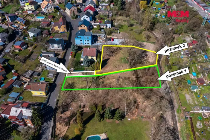 Prodej pozemku pro bydlení, Děčín - Děčín VII-Chrochvice, 1519 m2