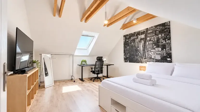 Pronájem bytu 2+kk, Bříství, 45 m2