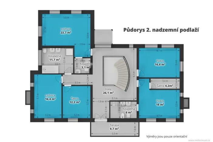 Prodej rodinného domu, Jesenice - Osnice, Růžová, 431 m2