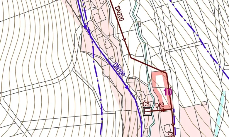 Prodej pozemku pro bydlení, Slopné, 6505 m2