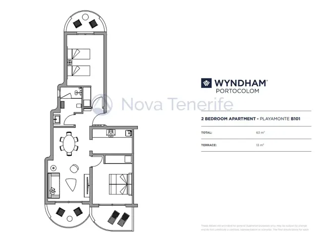Prodej bytu 3+kk, Portocolom, Mallorca, Španělsko, 63 m2