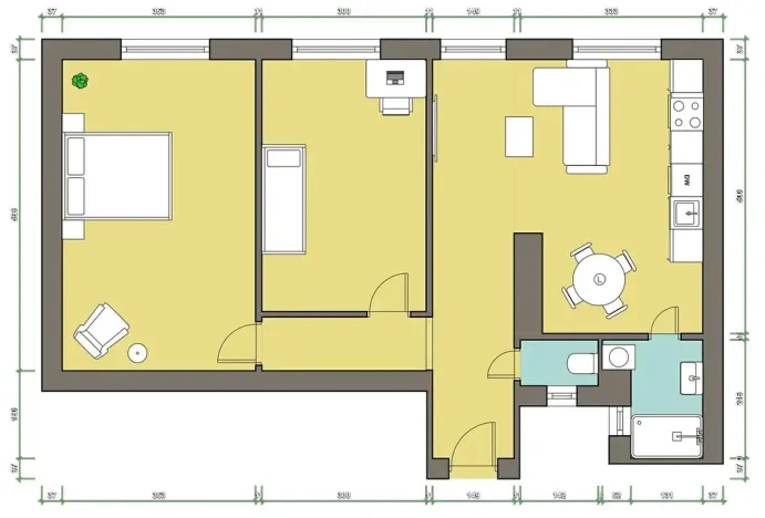 Prodej bytu 3+kk, Praha - Michle, Nuselská, 69 m2