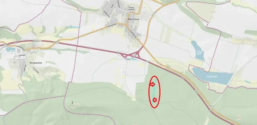 Prodej lesa, Řevničov, 11311 m2