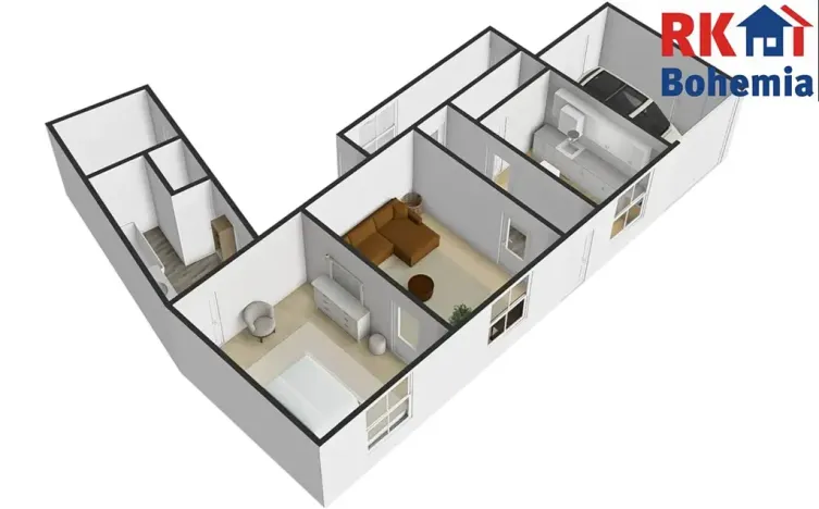 Prodej rodinného domu, Lhotka, 124 m2
