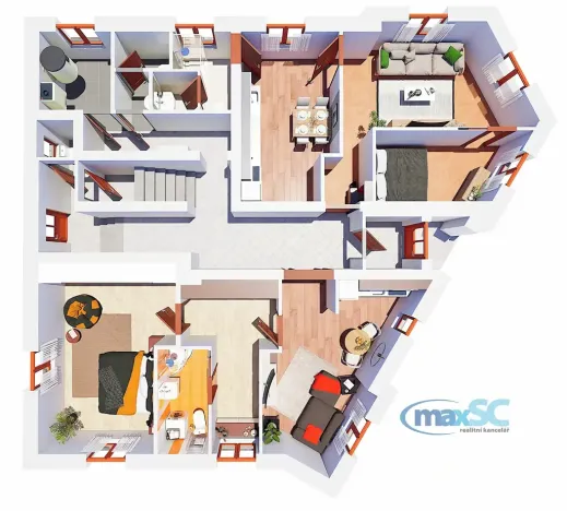 Prodej vícegeneračního domu, Holice, Hradecká, 226 m2