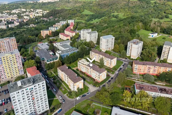 Pronájem bytu 2+kk, Ústí nad Labem, Rozcestí, 47 m2